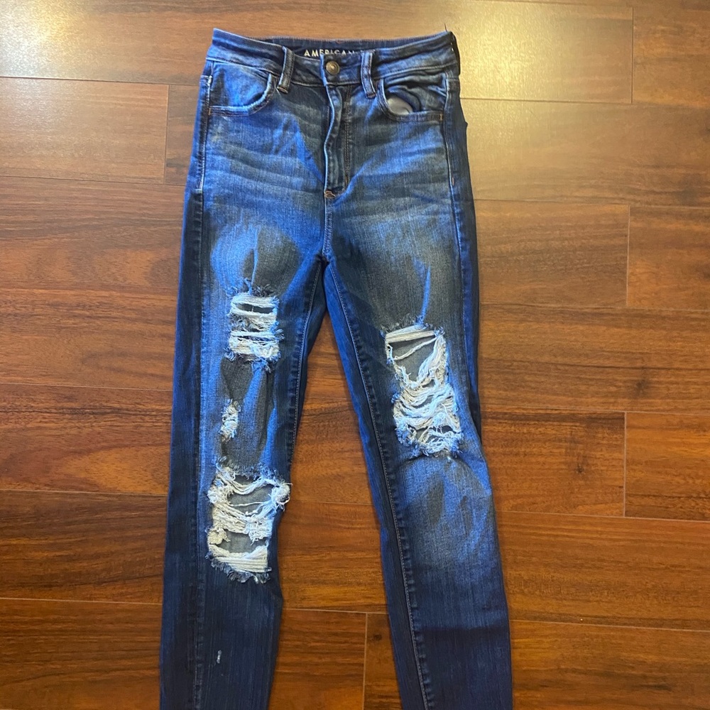 American eagle highwaisted jeggings